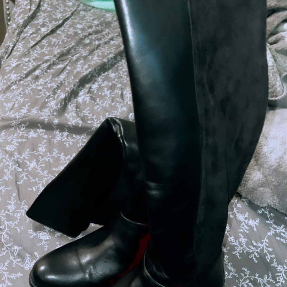 Black Riding Boots - Picture 2 of 2